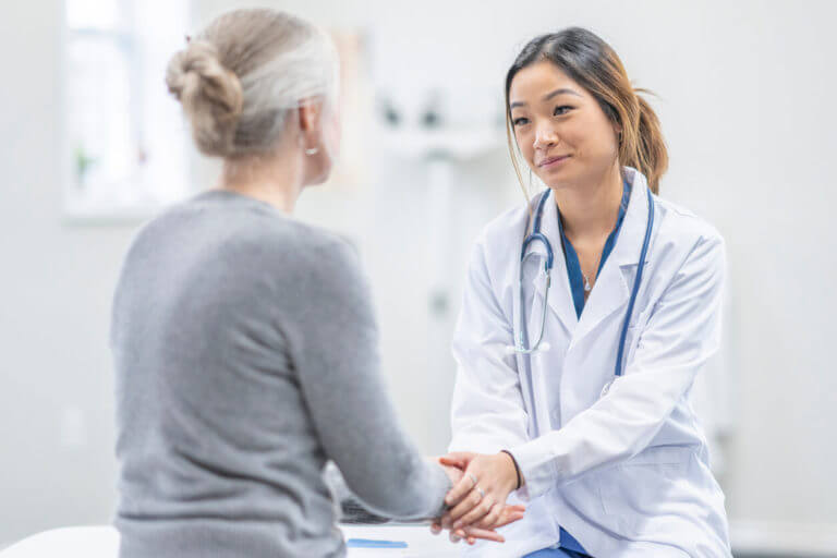 Concierge Doctor talking to her patient